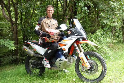 WE ARE PROUD TO PARTNER WITH ENDURO LEGEND AND ICONIC ADVENTURE RIDER, CHRIS BIRCH.